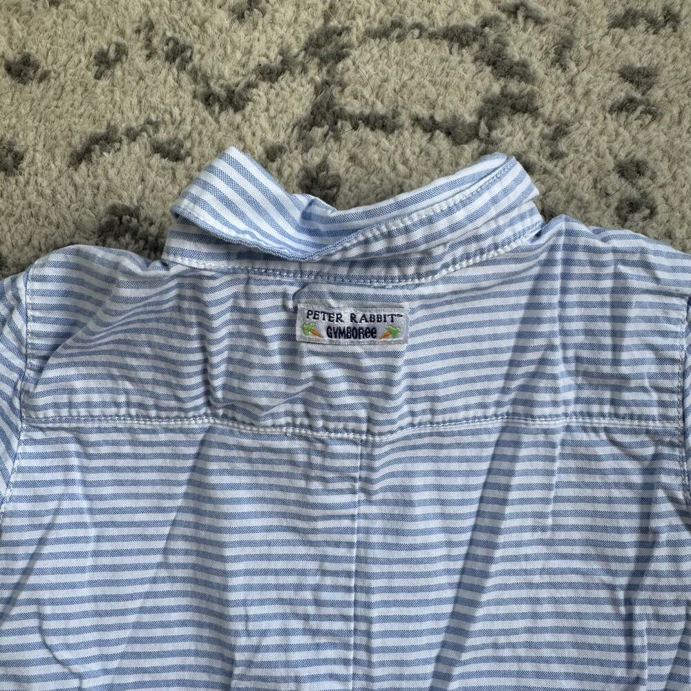 Gymboree Peter Rabbit Striped Romper 18M - Picture 6 of 9